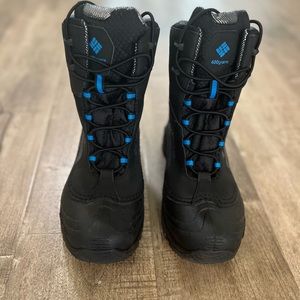 Youth Columbia insulated snow/rain boot big boys size 6, bugaboot